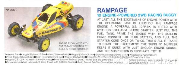 Kyosho Rampage GP-10 - 3072