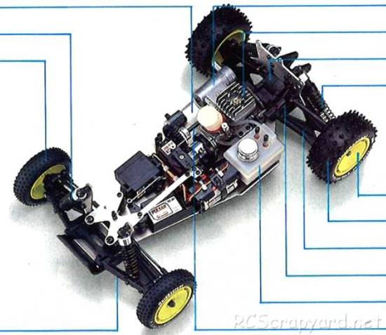 Kyosho Rampage GP-10 - 3072 Chassis