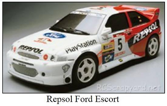 Kyosho Landmax 4WD - Repsol Ford Escort - 31772