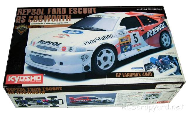 Kyosho Super Eight GP20 4WD Landmax - Repsol Ford Escort RS Cosworth - 4WD - 31772