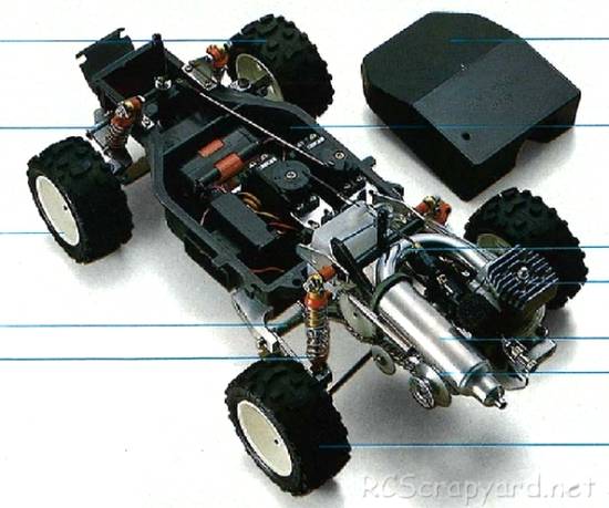 Kyosho Rough Road 10 Engine Series - Chassis