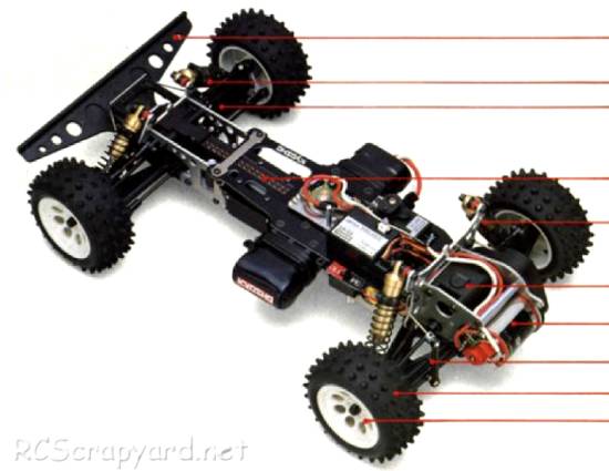 Kyosho Salute - 3034 Chassis