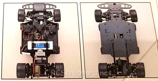 Kyosho XJ220 Prototype - 4260 - Chassis