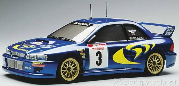 Kyosho PureTen GP Spider MkII 4WD - Subaru Impreza WRC - 31802