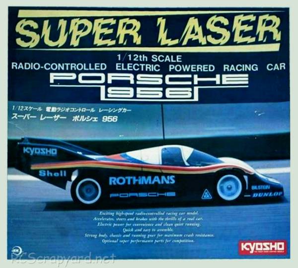 Kyosho Super Laser - Porsche 956 - 3051
