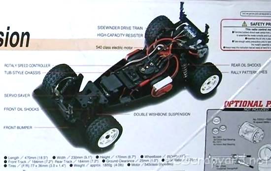 Kyosho Super-Sport Ten EP - SuperTen Sports Chassis