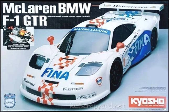 Kyosho McLaren BMW F-1 GTR - 31822
