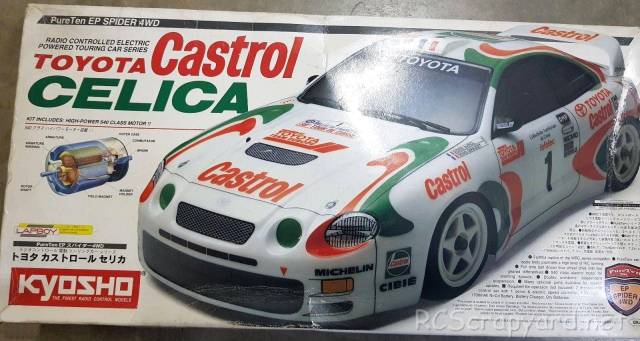 Kyosho PureTen EP Spider TF-2 - Castrol Toyota Celica - 30516