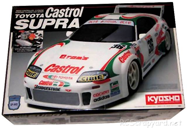 Kyosho Toyota Castrol Supra (SuperTen GP 4WD) - 31532 • (Radio