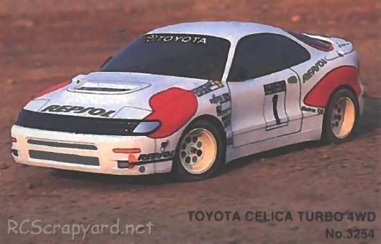 Kyosho Toyota Celica Turbo 4WD - 3254