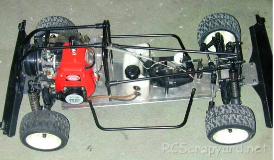 Kyosho Toyota Celica Turbo 4WD - 3254 - Chassis