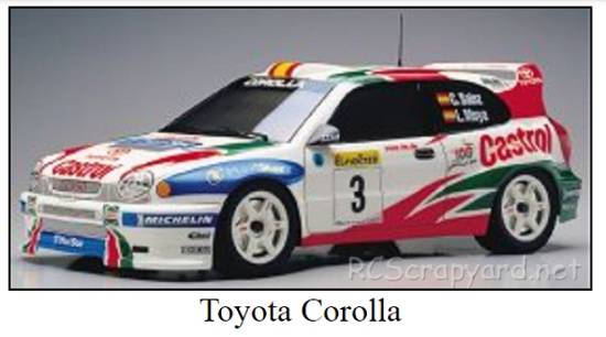 Kyosho Landmax 4WD - Toyota Corolla WRC - 31981