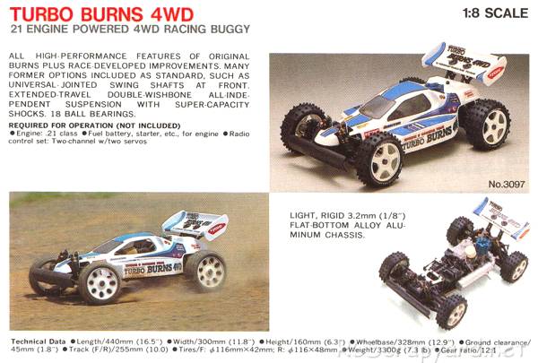 Kyosho Turbo Burns - 3097