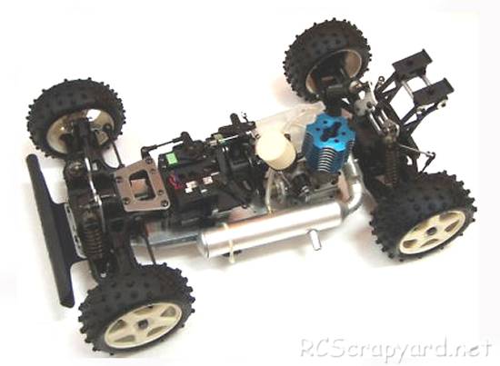 Kyosho Turbo Burns - 3097 - Chassis