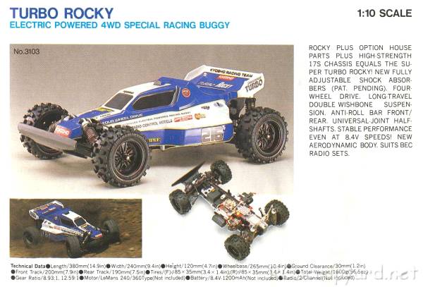 Kyosho Turbo Rocky - 3103