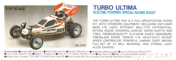 Kyosho Turbo Ultima - 3116