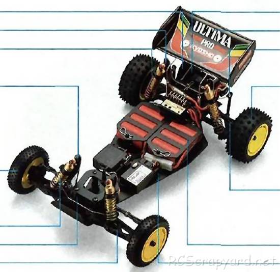 Kyosho Ultima Pro - 3119 - Chassis