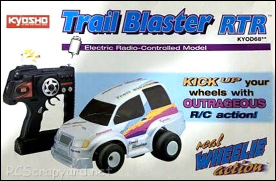 Kyosho Wheelie Action EP - Trail Blaster RTR Truck- KYOD68**