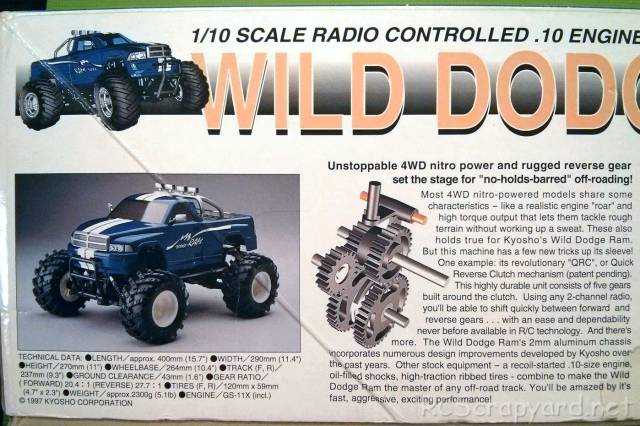 Kyosho Wild Dodge Ram Box