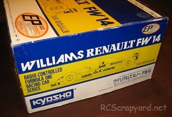 Kyosho Williams Renault FW14 EP - 4246