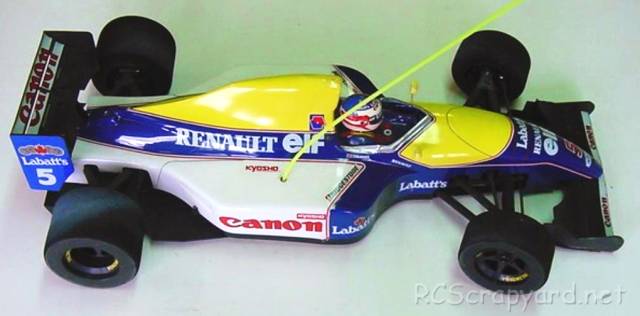 Kyosho Williams Renault FW14 EP F1 Car - 4246