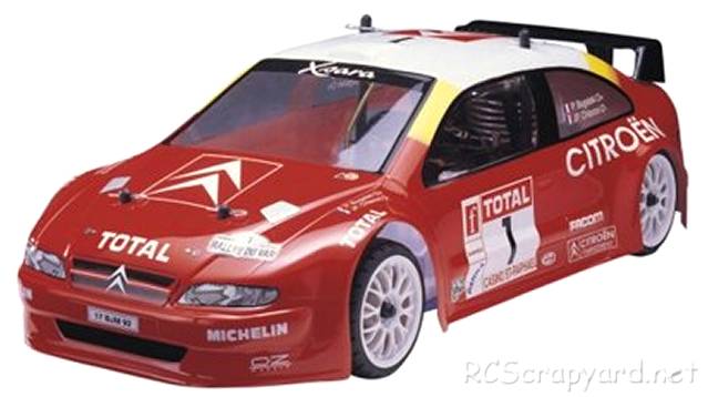 Thunder Tiger TS-4n Sport V2 - Citroen Xsara WRC - 6166-F*