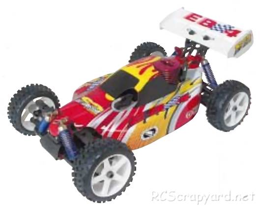 Thunder Tiger EB-4 S2 Pro SC Buggy- 6223-F