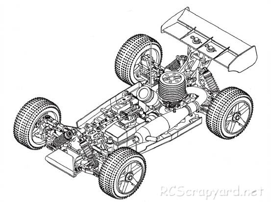 Thunder Tiger EB-4 Chassis