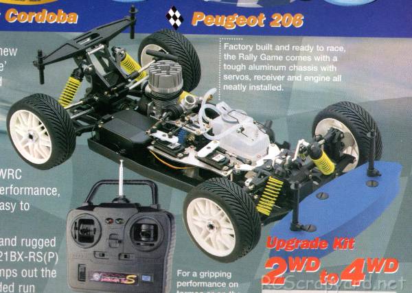 Thunder Tiger EB-4 Rally Game Chassis