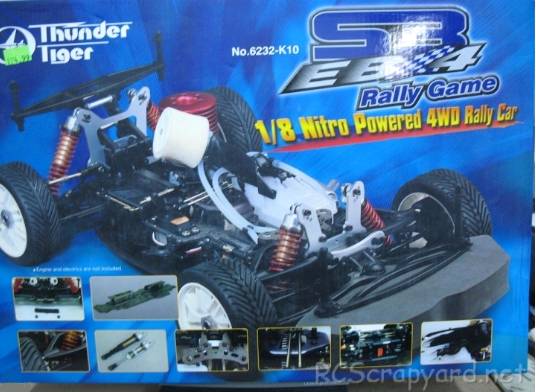 Thunder Tiger EB-4 S3 Rally Game Box