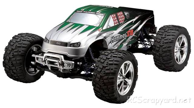 Thunder Tiger Hammer S18 Monster Truck- 6719 F