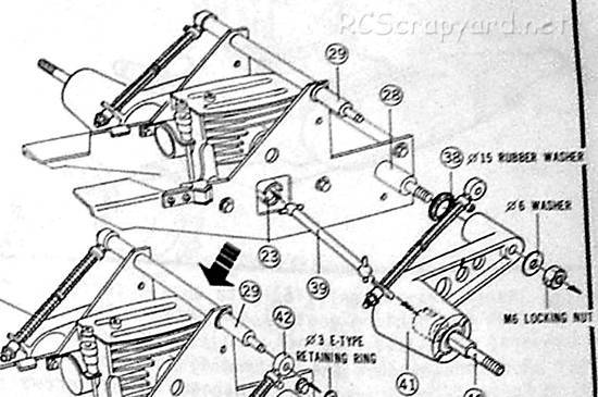 Thunder Tiger Jaguar 395 Chassis