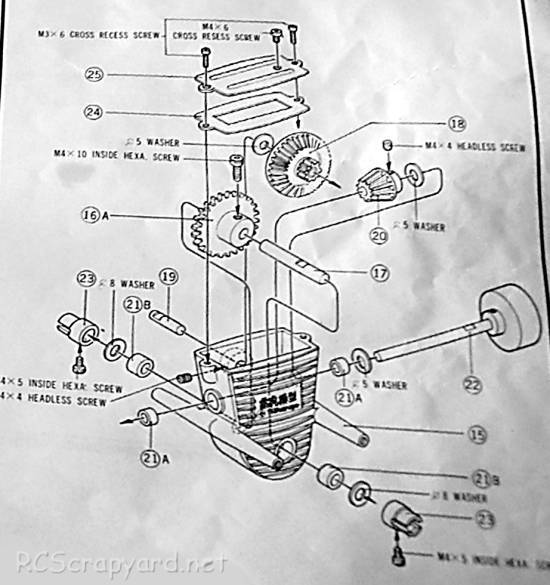 Thunder Tiger Jaguar 395 Chassis