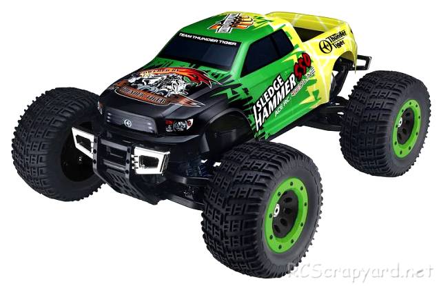 Thunder Tiger MTA-4 Sledge-Hammer S50 Monster Truck - 6225 F