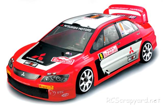 Thunder Tiger TS-4n Plus - Mitsubishi Lancer WRC - 6168-F*