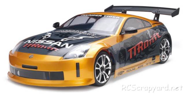 Thunder Tiger Sparrowhawk DX II - Nissan 350Z - 6576-F