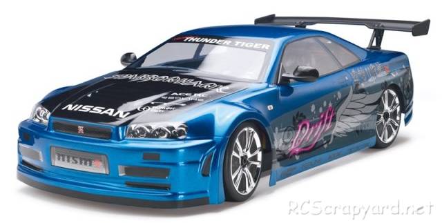 Thunder Tiger Sparrowhawk DX II - Nissan Z-Tune - 6576-F