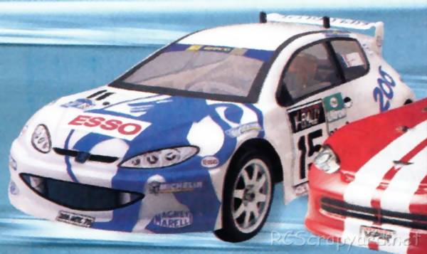 Thunder Tiger TS-2n Sport SC - Peugeot 206 WRC - 6177 F