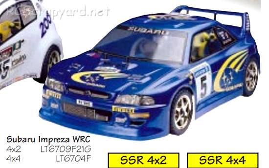 Thunder Tiger SSR Rally Subaru Impreza WRC