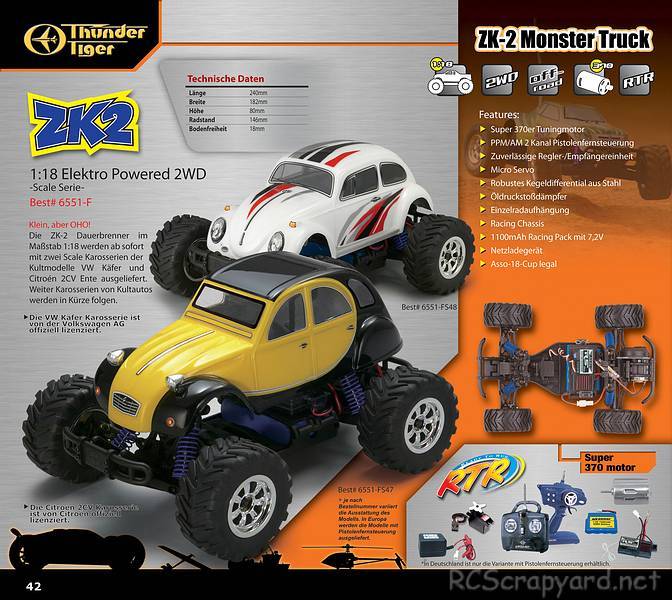 Thunder Tiger ZK2