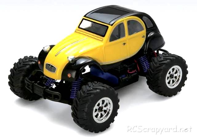 Thunder Tiger ZK2 - Citroen 2CV Monster Truck- 6551 F47