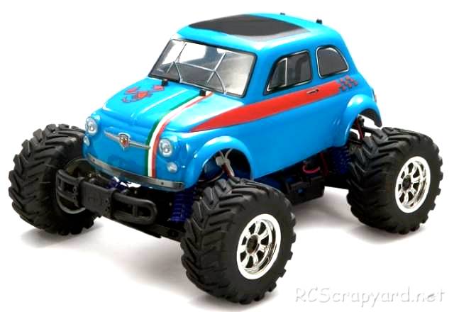 Thunder Tiger ZK2 - Fiat 500 Monster Truck- 6551 F49