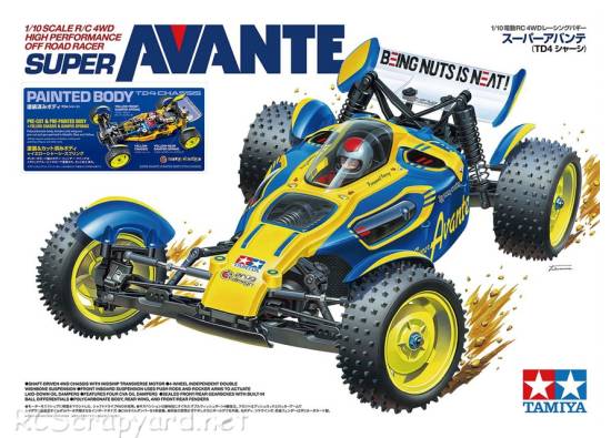 Tamiya Super Avante Box