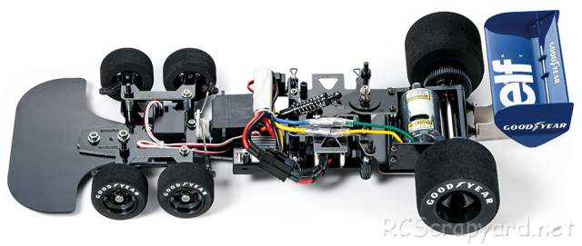 Tamiya Tyrrell P34 Six Wheeler 1977 Argentine GP  Chassis