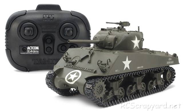 Tamiya US Medium Tank M4A3 Sherman 