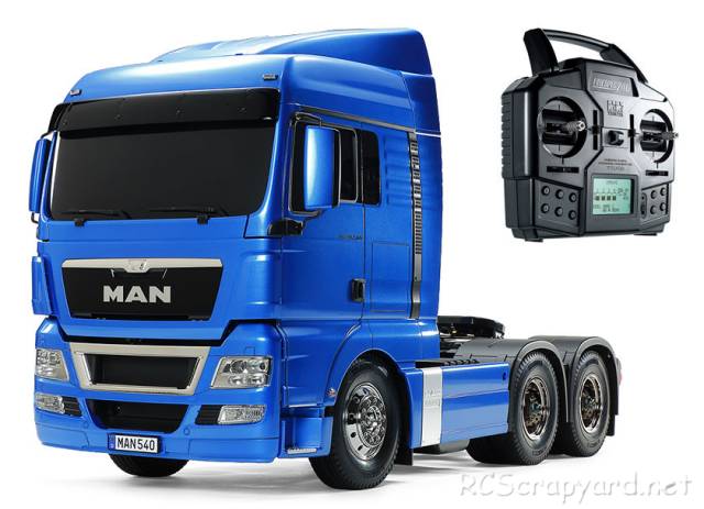 Tamiya MAN TGX 26.540 6x4 XLX - Light Metalic Blue Edition - 56369