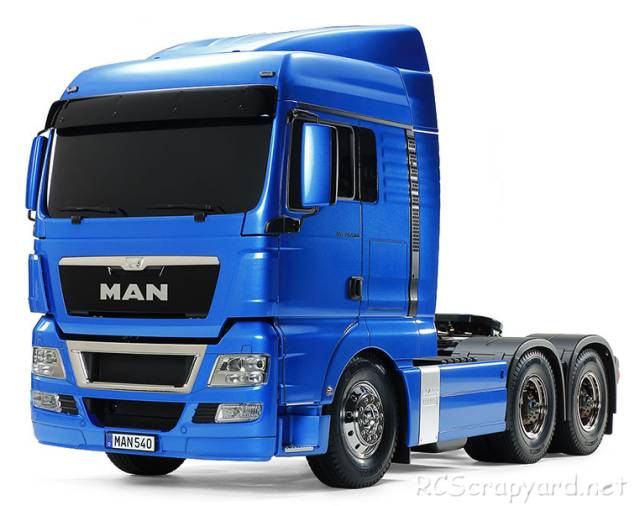 Tamiya MAN TGX 26.540 6x4 XLX - Light Metalic Blue Edition - 56370