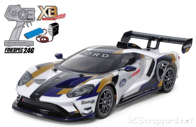 Tamiya XB 2020 Ford GT Mk II - TT-02 # 57928