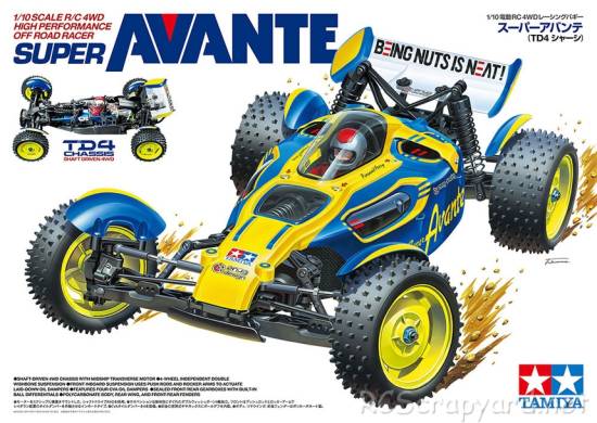 Tamiya Super Avante Box