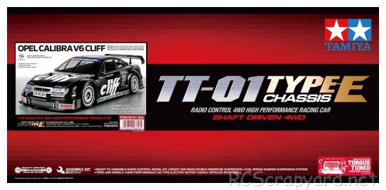 Tamiya Opel Calibra V6 Cliff - # 58701